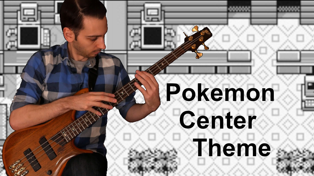 Pokemon Center Theme [Red/Blue] Bass Tapping Cover