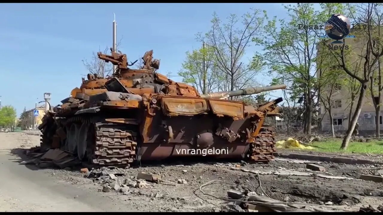 Mariupol oggi - immagini dal quartiere di fronte all’Azovstal - A cura di Vittorio N. Rangeloni)