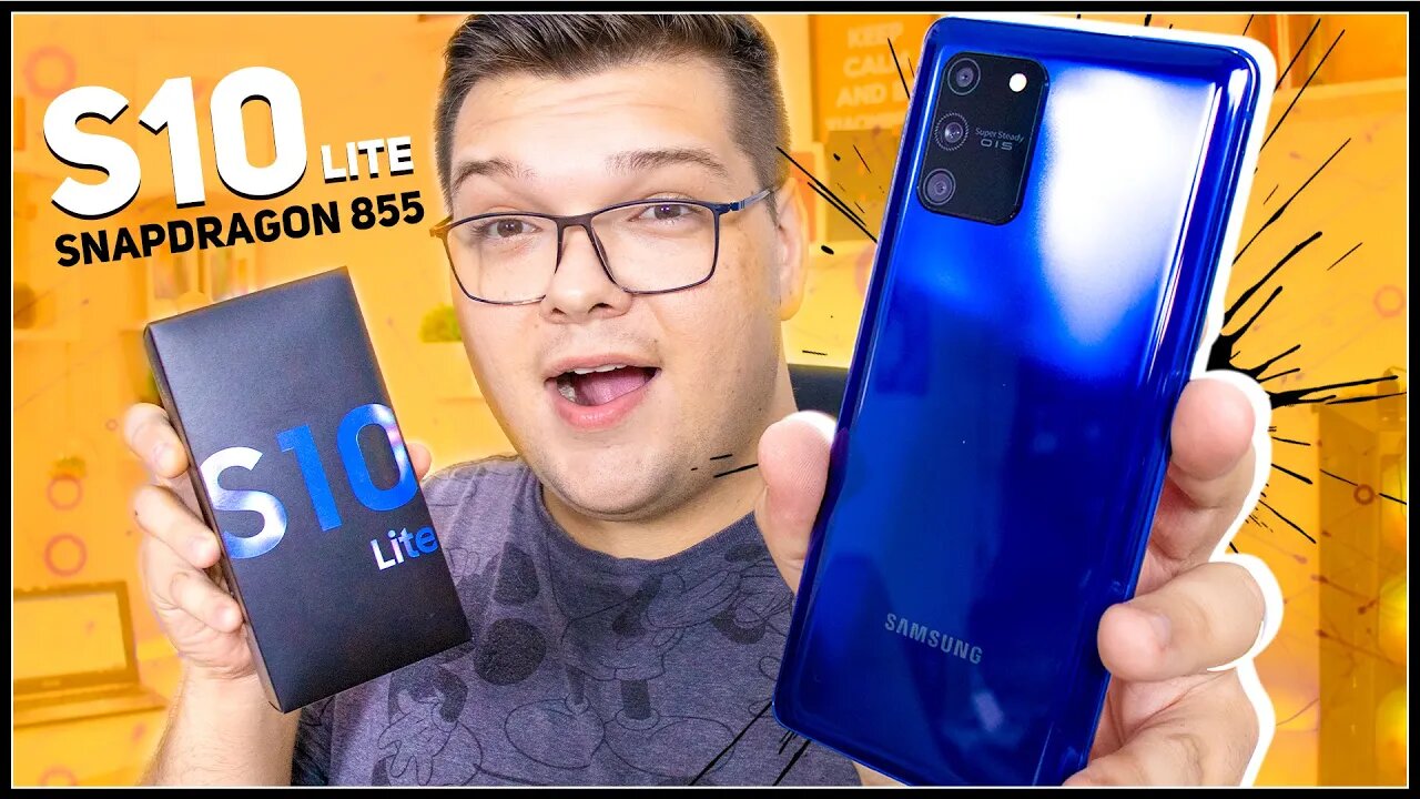 Galaxy S10 Lite - O Melhor Custo Beneficio da SAMSUNG!? Unboxing e Primeiras Impressões