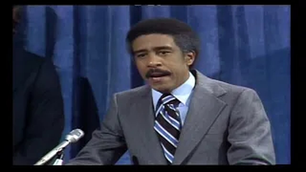 Richard Pryor 1st black president sketch.