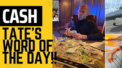 Andrew Tate's Word of the Day: CASH💸🤑||Andrew Tate||