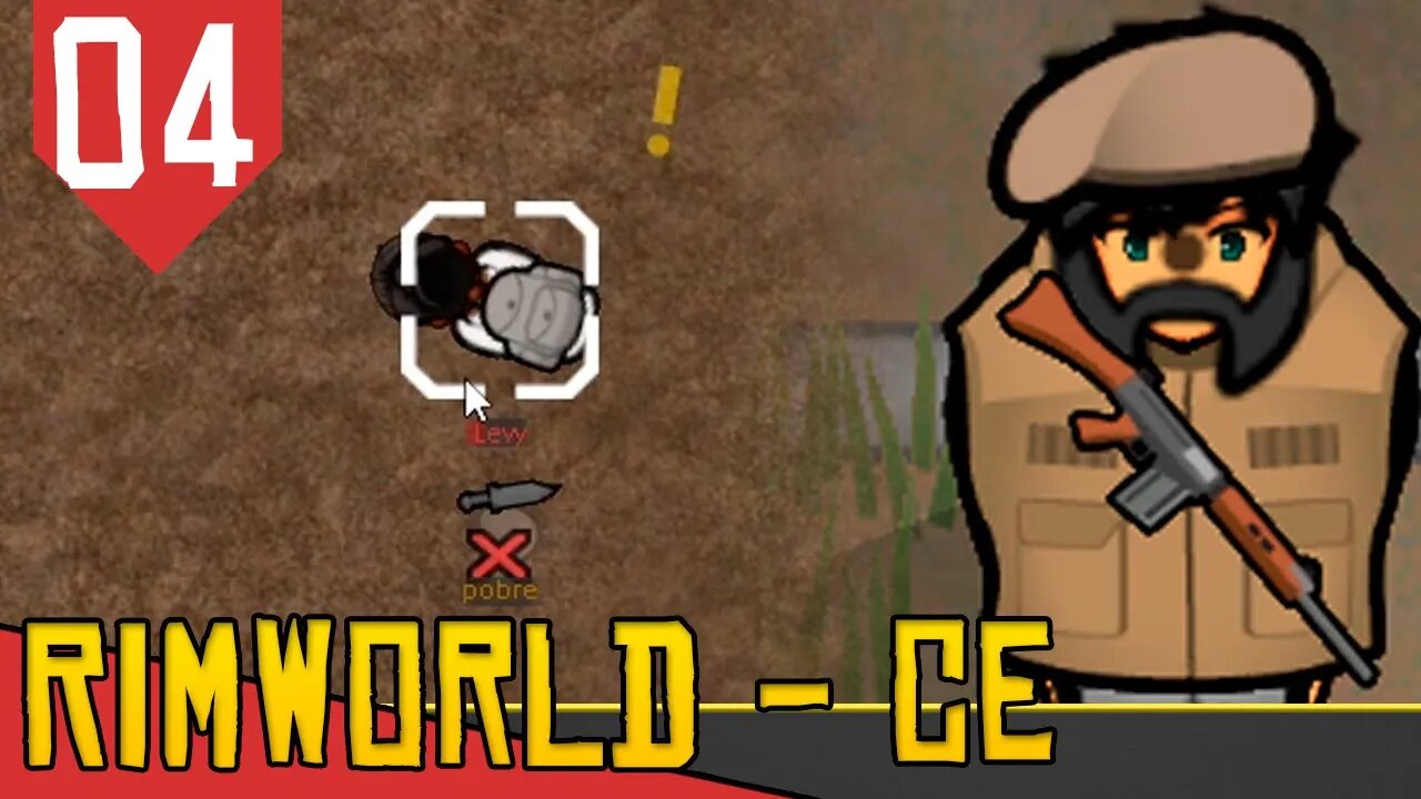 Ela Caiu do Céu - Rimworld Combat Extended #04 [Série Gameplay PT-BR]