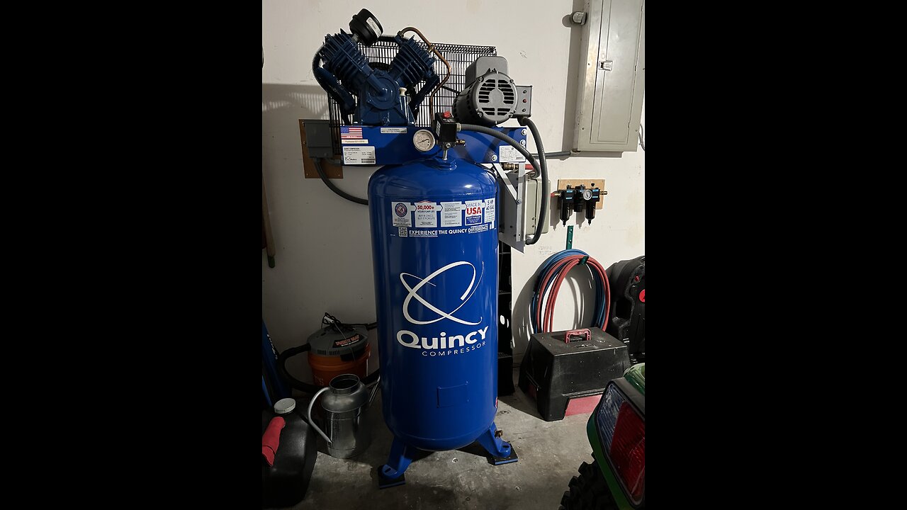 Quincy QT-54 Air Compressor Part 1