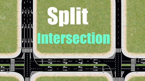 Split intersection - Poradnik Cities Skylines