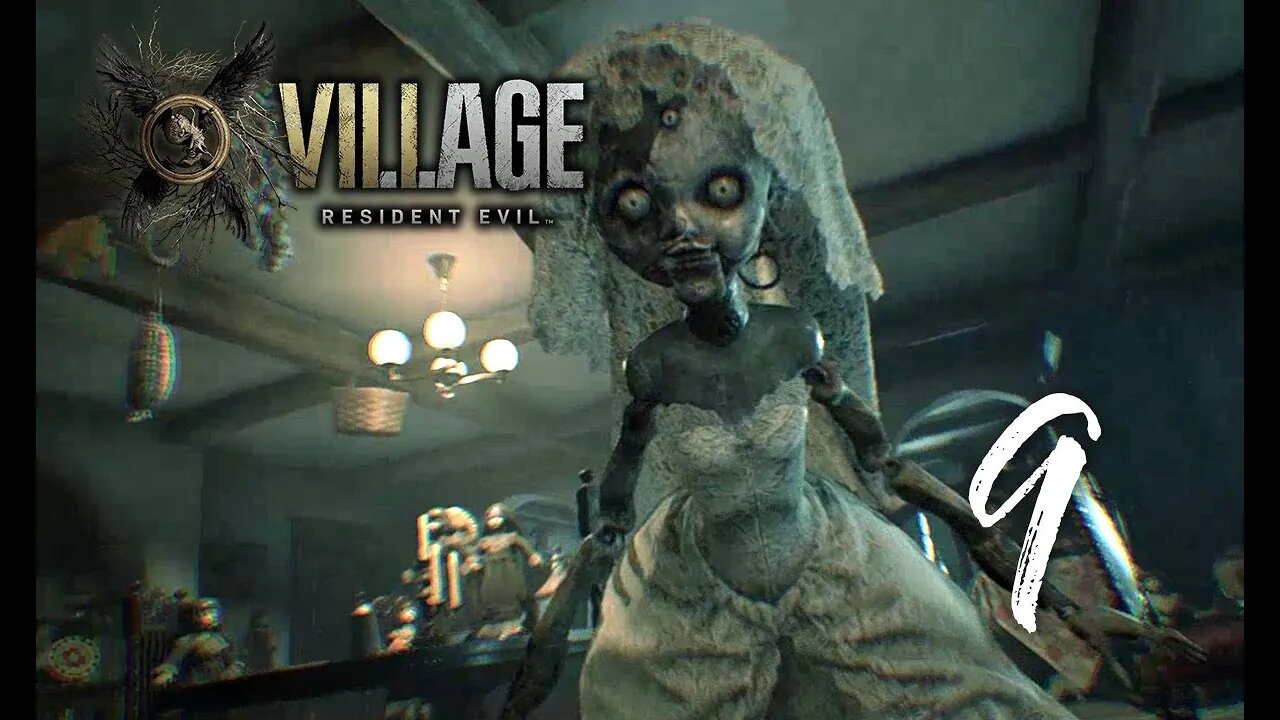 Playtime With Angie | Resident Evil Village (REVIII/RE8) | Blind PC 3rd Person Gameplay 09|SpliffyTV