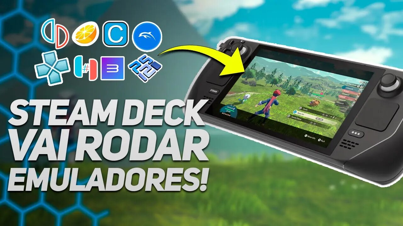 INCRÍVEL! STEAM DECK RODANDO EMULADORES!