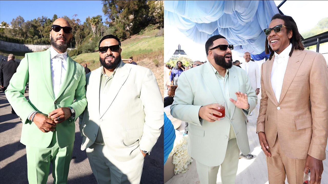 DJ Khaled Seen Having Fun With The VIP Brunch In Roc Nation