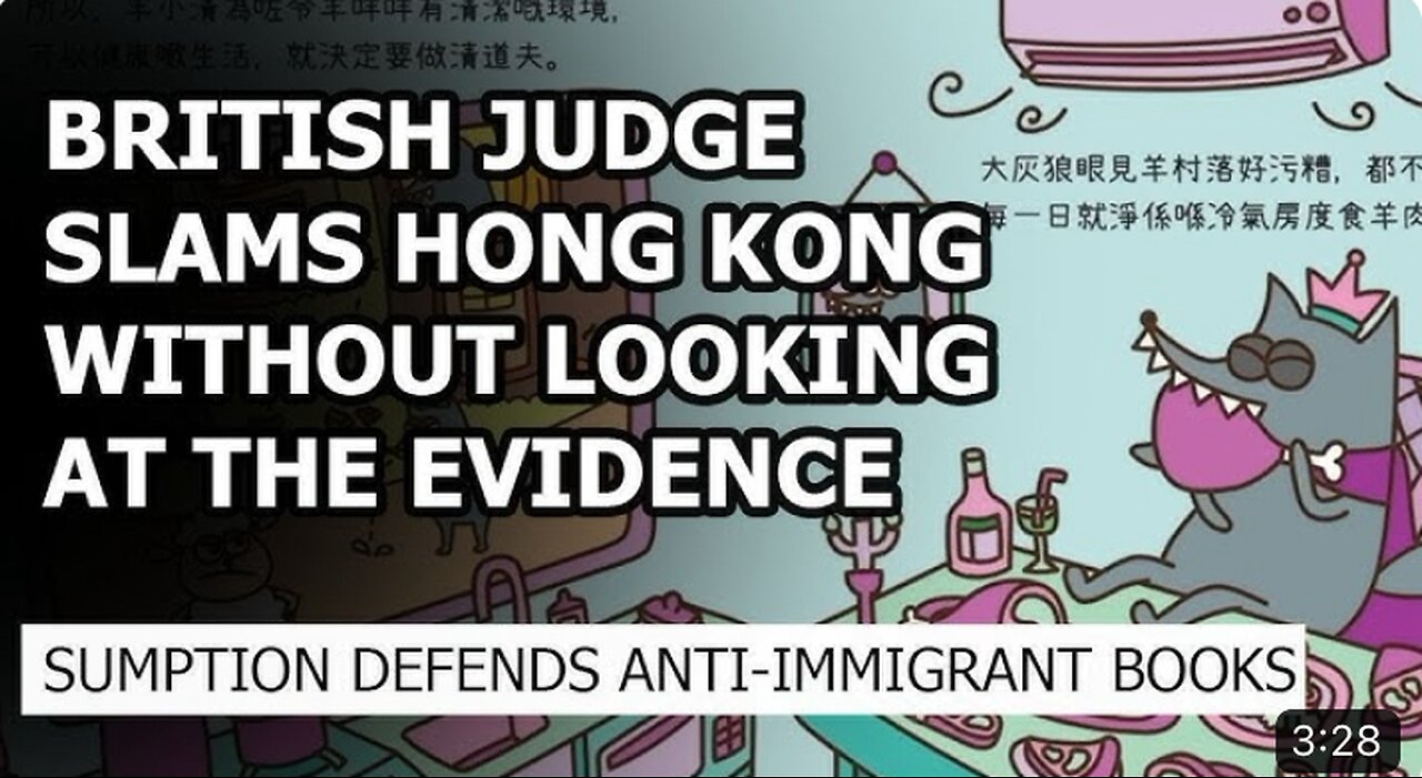 HK reporter puts British judge on trial