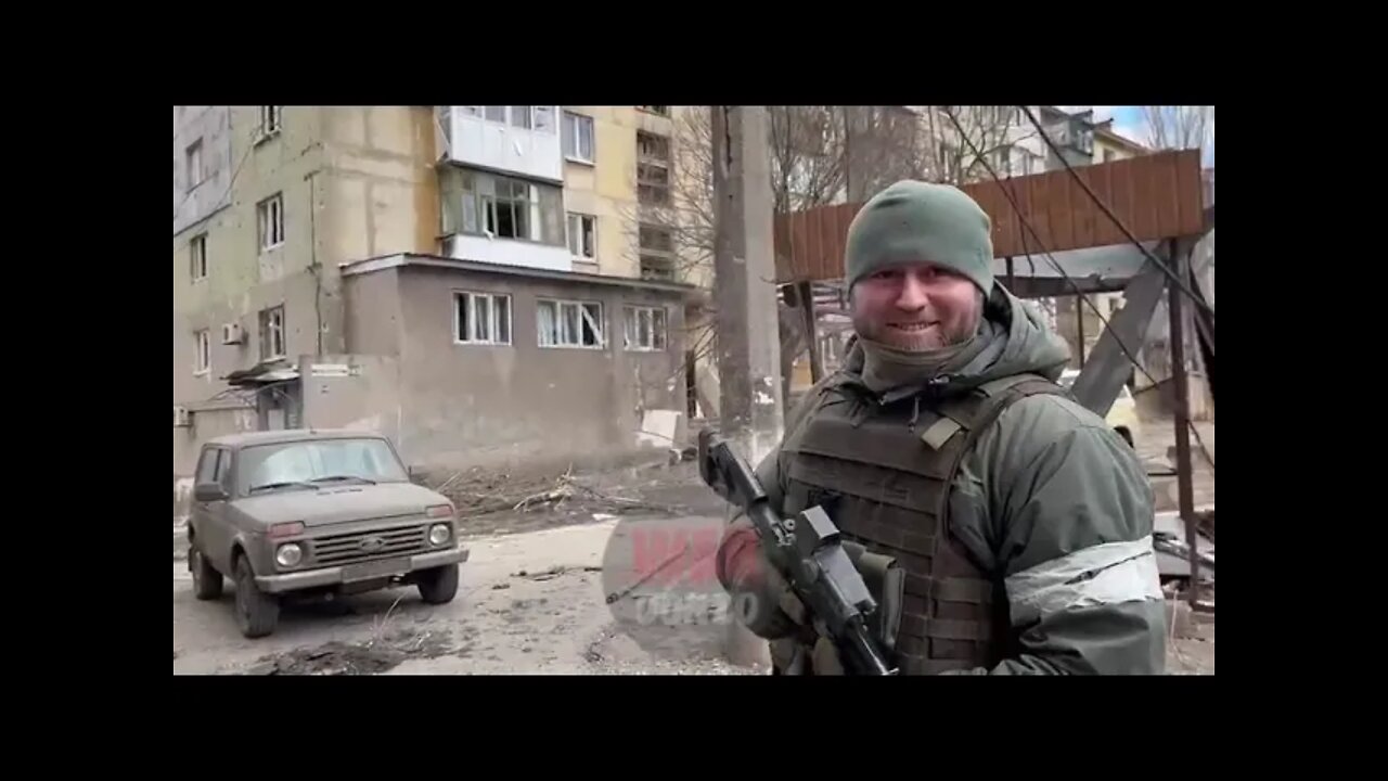 Destroyed Hummer in Mariupol Belonging To The Ukrainian Marine Corp Forces!