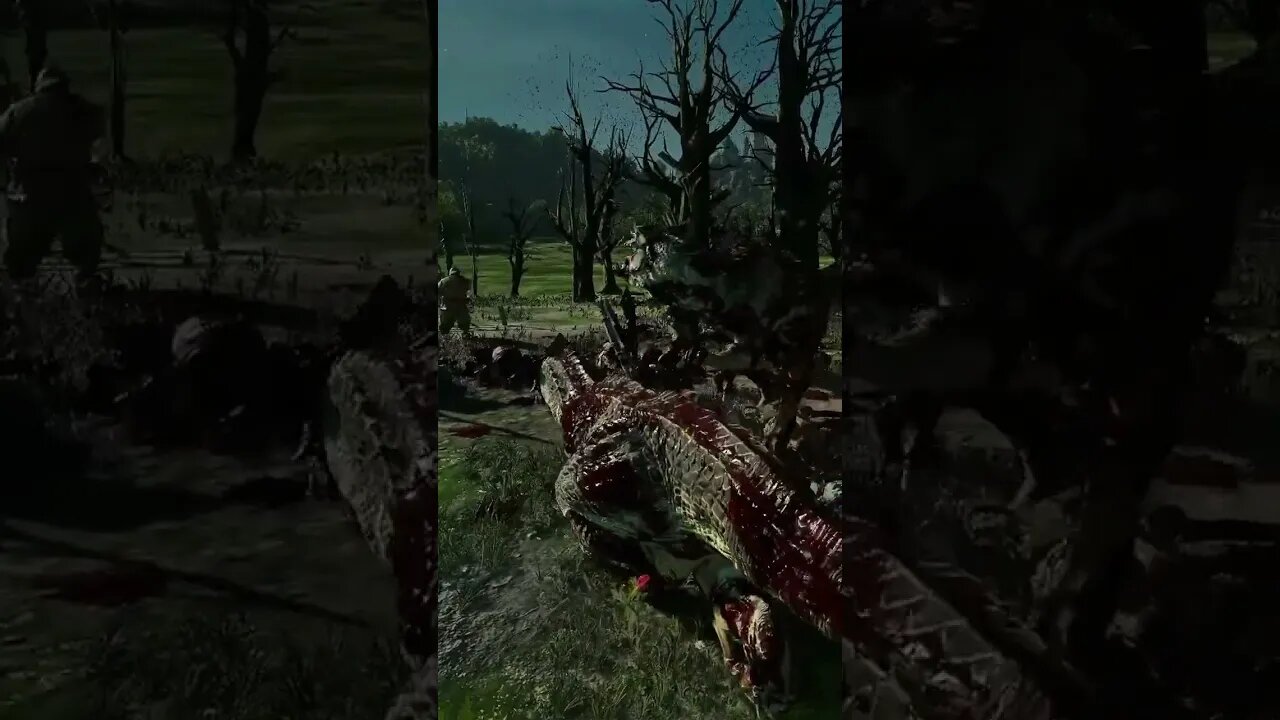 Big Bite! Feral Caronsaur #totalwar #warhammer #tww3