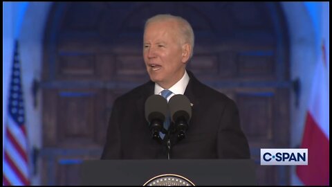 Biden: 'American Forces Are In Europe, Not In Europe'