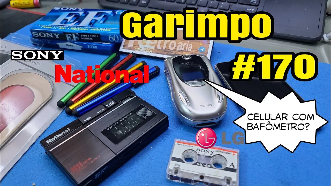 Garimpo #170 iPod, LPs e fita cassete