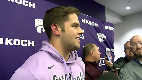 Kansas State Football | Cody Stufflebean Postgame Interview | K-State 59, Baylor 25