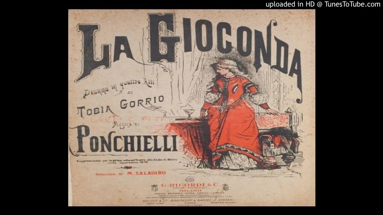 La Gioconda - Opera by Ponchielli - Act I