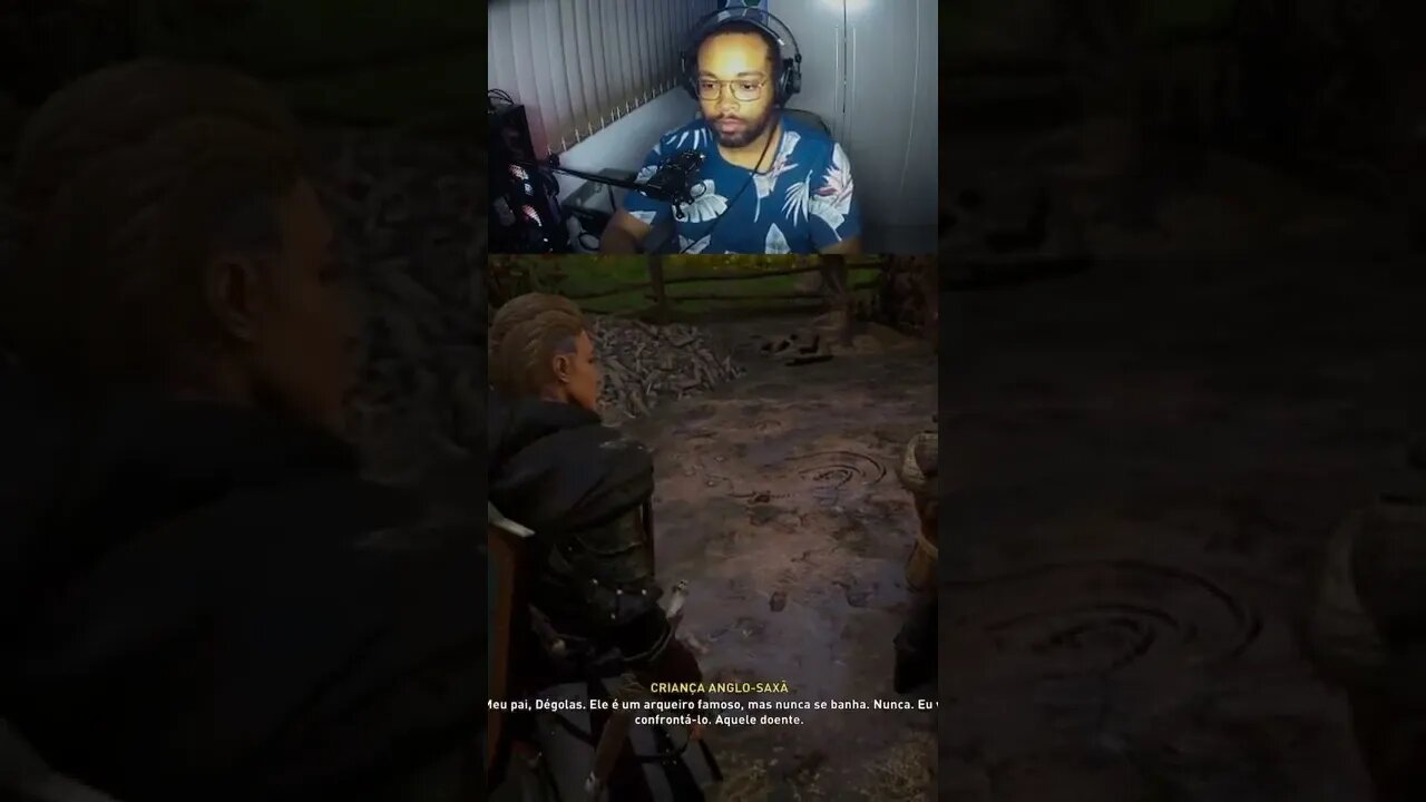 MEU PAI NÃO TOMA BANHO | ASSASSIN'S CREED VALHALLA 5 #Shorts #Assassin'sCreedValhalla