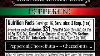 Pepperoni CheeseButta - – CheeseButta - Gourmet Products