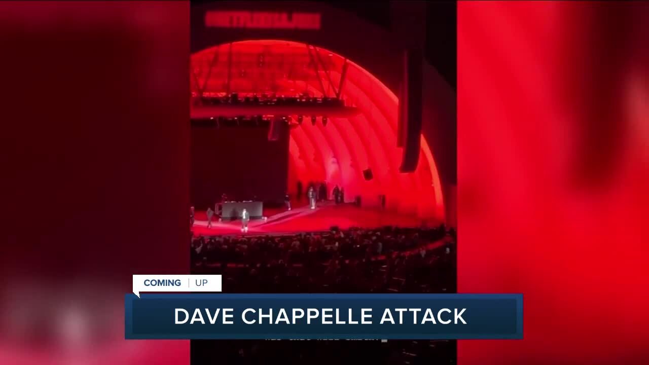 Comedian Dave Chappelle attacked on stage