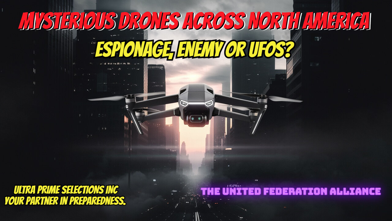 The Mysterious Drone Swarms Over America