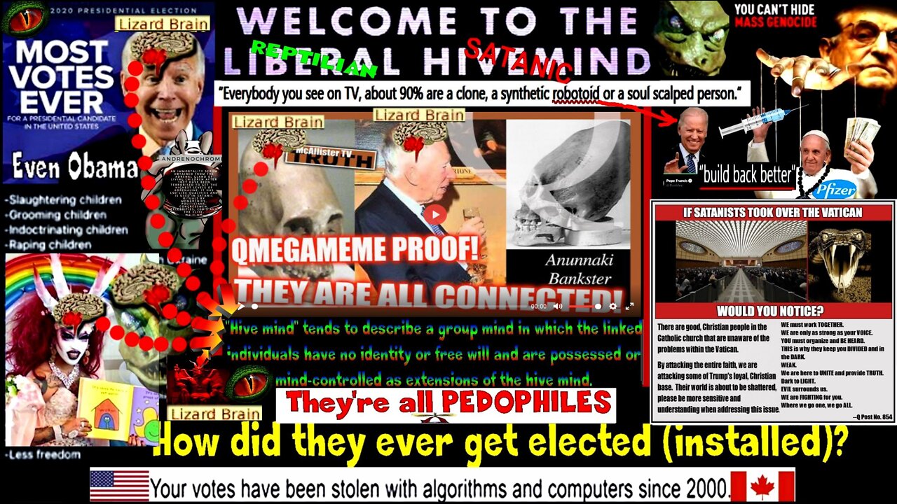 QMEGAMEMEPROOF! ANUNNAKI BANKERS AND SKULLS! THE GREAT AWAKENING!