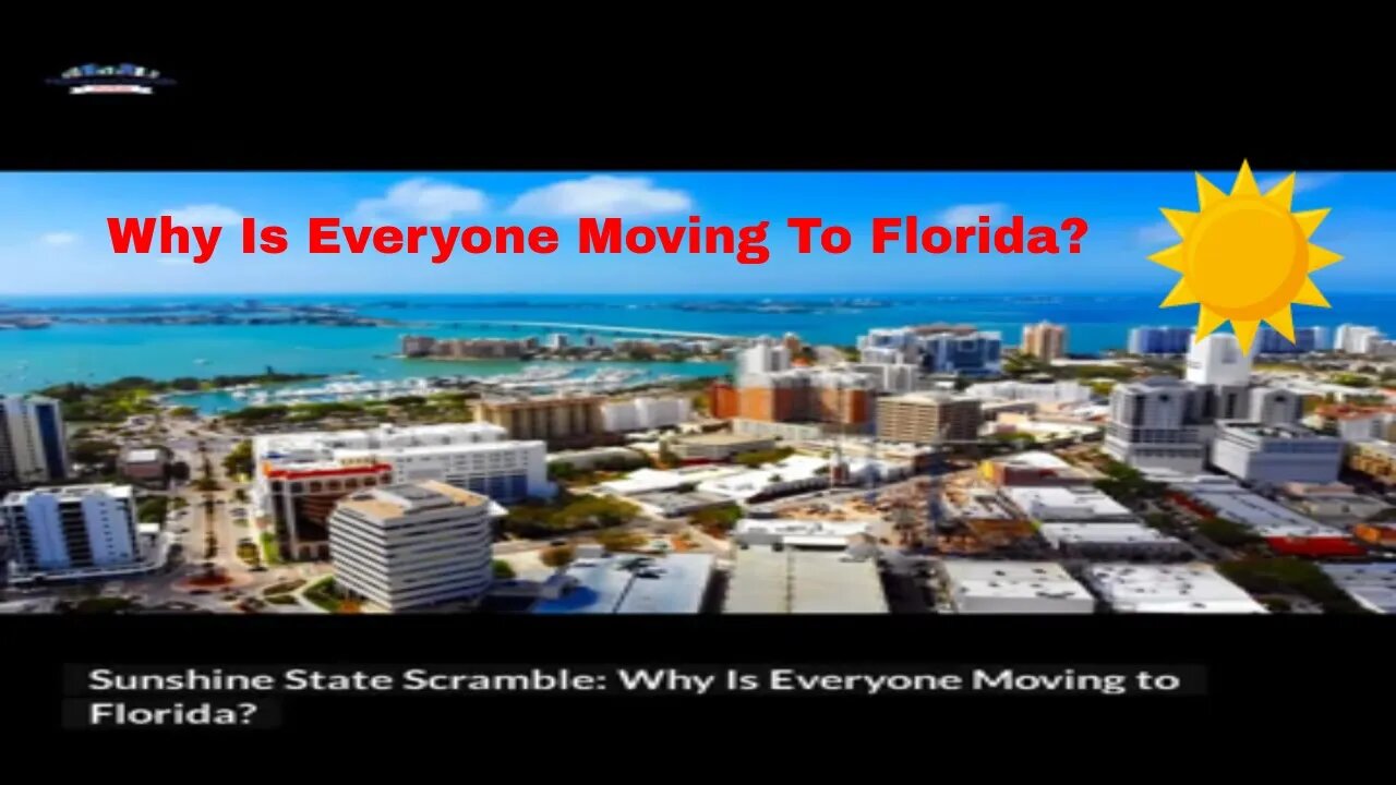 Why Is Everyone Moving To Florida?