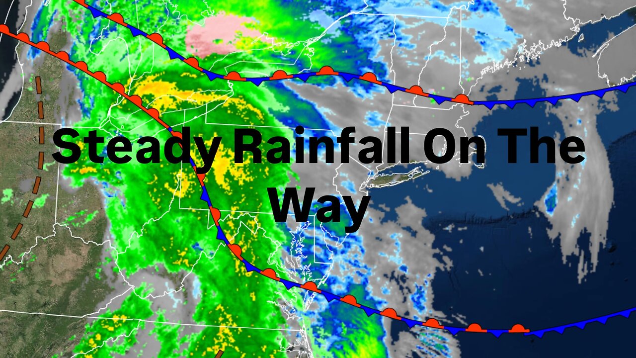 Steady Rainfall On The Way