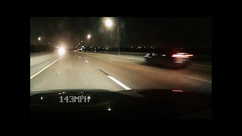 speeding at night for no reason