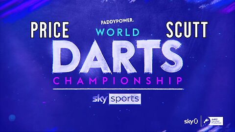 2024 World Darts Championship Price v Scutt