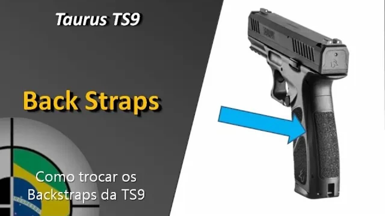 Taurus TS9 - Como Trocar o Backstrap