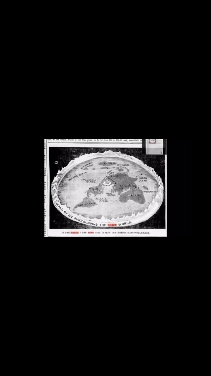 NEWSPAPER ARTICLES ON FLAT EARTH 1800s —1960’s