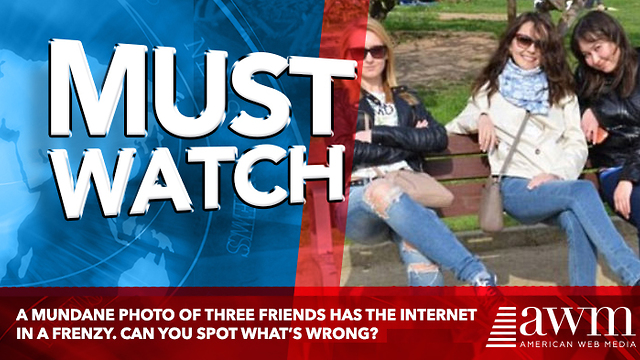 A Mundane Photo Of Three Friends Has The Internet In A Frenzy. Can You Spot What’s Wrong?