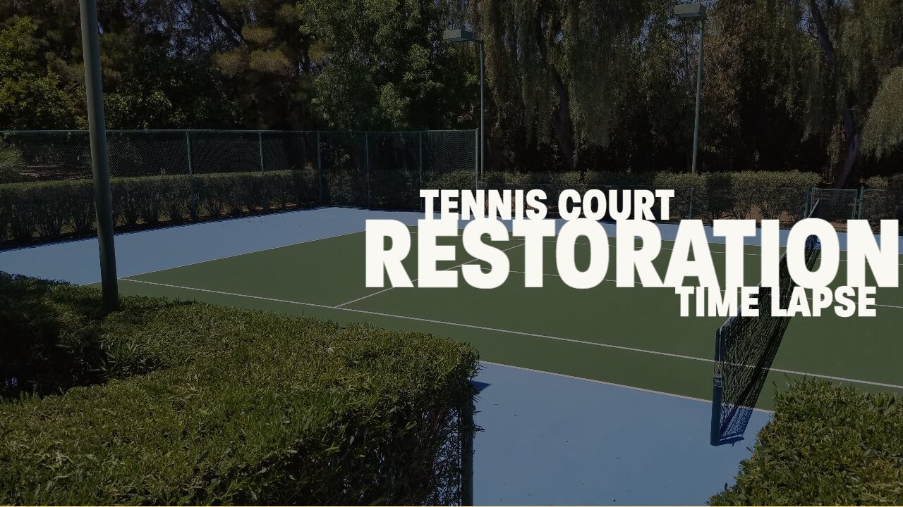 Tennis Court Restoration