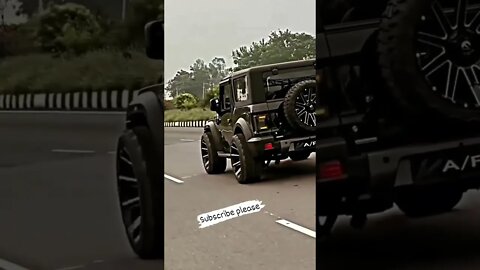 Modified Thar 👻👻#onepercent_clubb #shorts #ytshorts #thar #mahindrathar