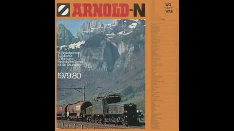 Arnold Modellbahn Katalog von 1979 / 1980