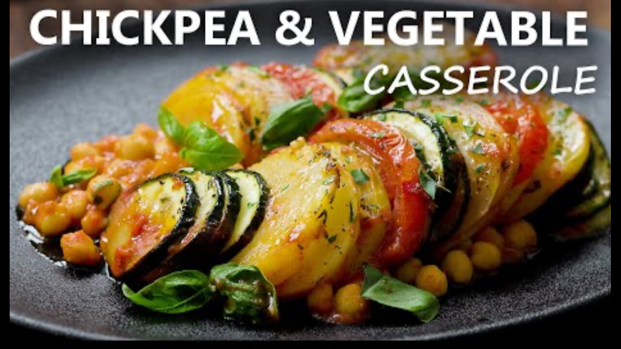 CHICKPEA and VEGETABLE CASSEROLE Recipe