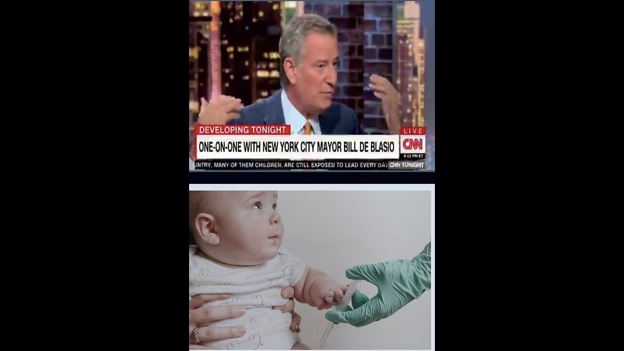 Bill de Blasio: Take away money & freedoms then people get vaccinated