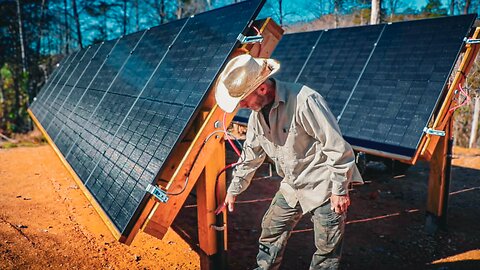 BUILDING SOLAR POWER OFF GRID