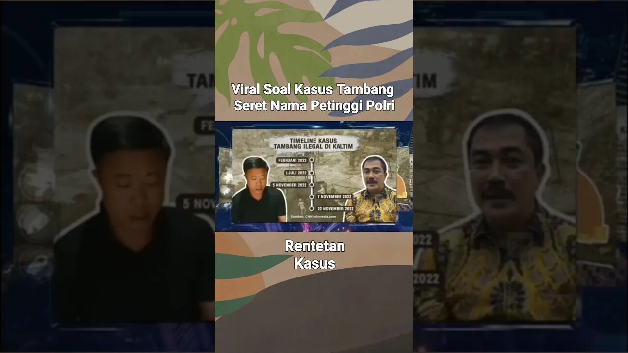 #viralshorts Kasus Tambang Ilegal Seret Nama Petinggi #polri