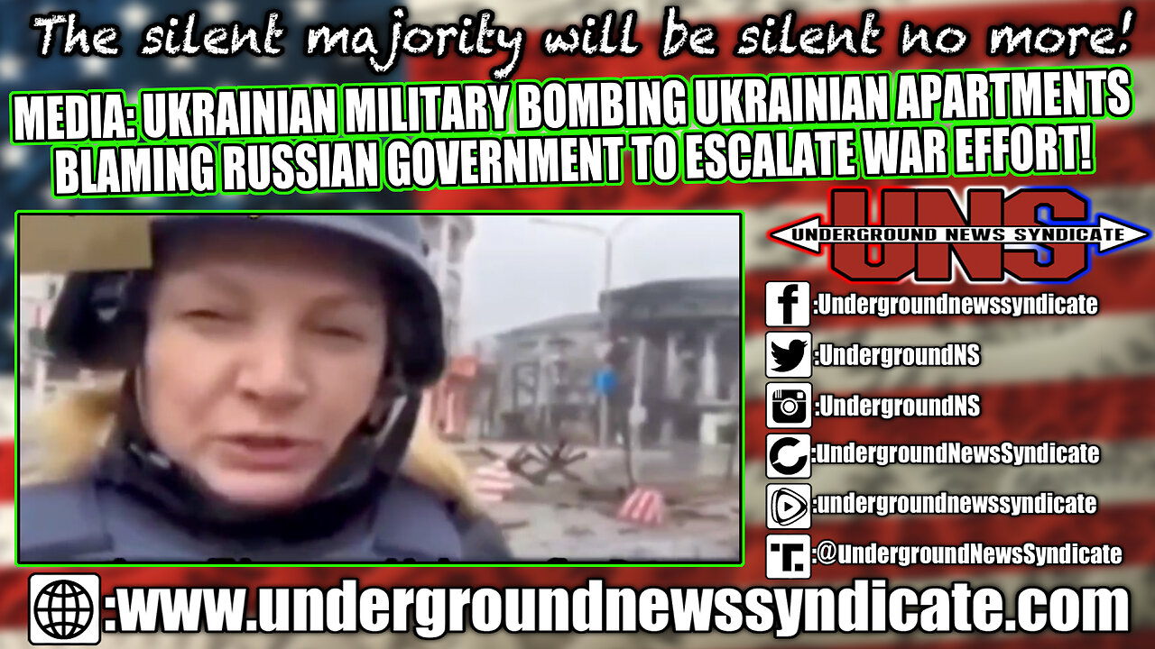 Ukrainian Military Bombing Ukrainian Apartments Blaming Russian Government to Escalate War Effort!