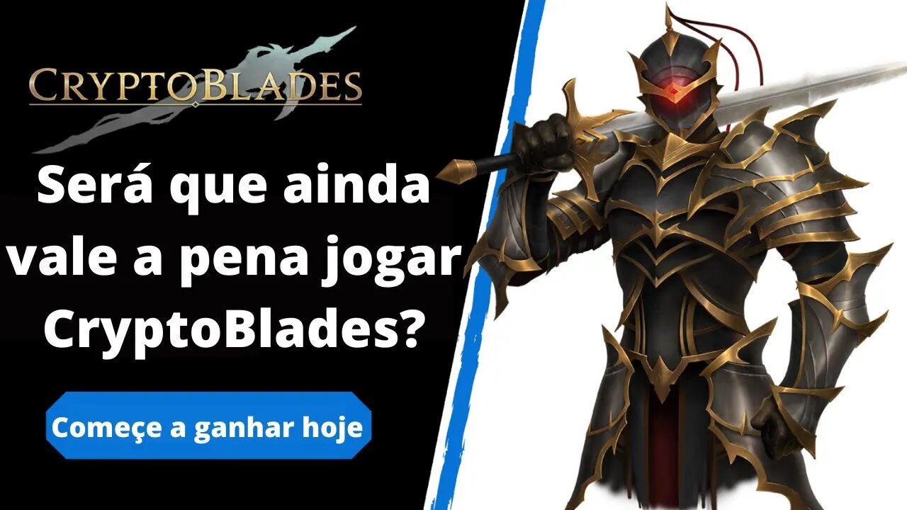 CripytoBlades - Atualização nas taxas e redução nas remunerações dos jogadores.