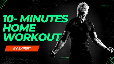 Unleash Your Inner Fitness Junkie with This 10-Minute Home Workout!