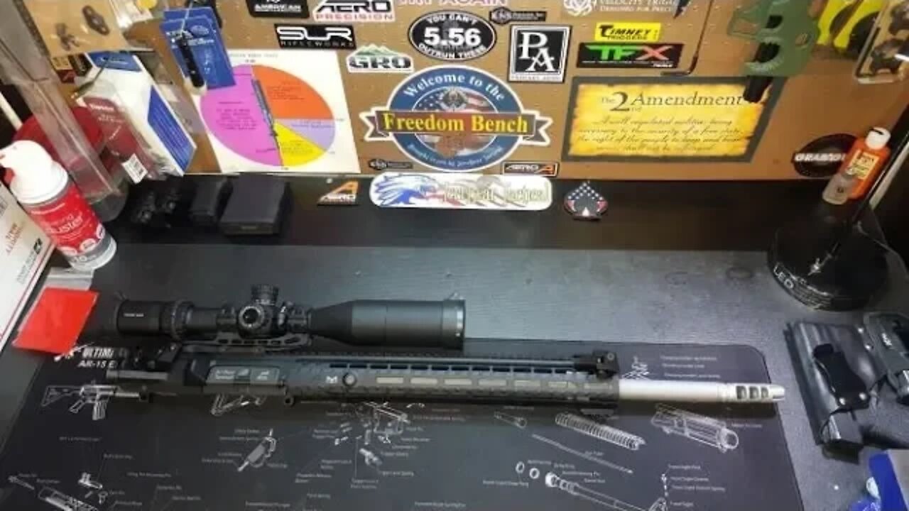 Aero Precision M5 .308 AR -10 Completed Upper … It's Finished !!!