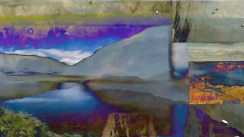 Piano Music And Glitch Nature Photography 🎶