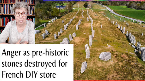 French Mayor Gets Stoned - Menhirs - 0, DIY store - 1