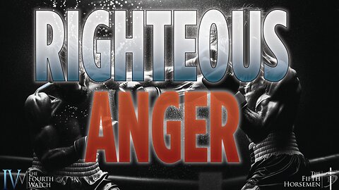 Righteous Anger is a gift from God - Human anger is a curse #jesus never meant for you to have