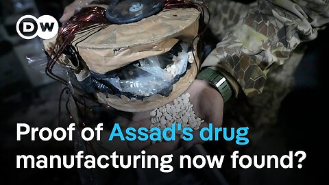 Syrian rebels say they've found proof of Assad's drug manufacturing trade | DW News