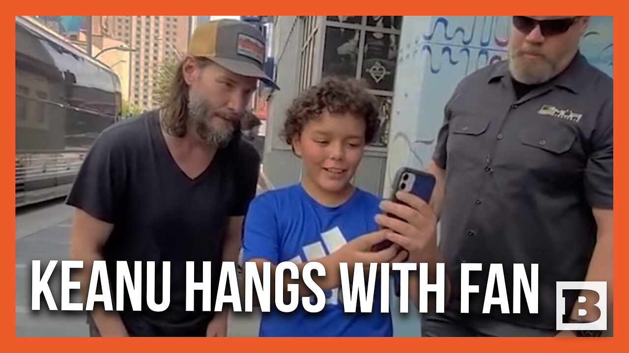 YOU'RE BREATHTAKING! Keanu Reeves Takes Time to Play Catch with Young Fan Before Concert