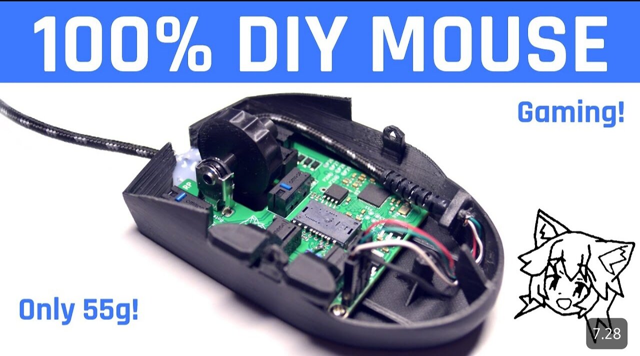 I made a DIY gaming mouse because Logitech's mice keep BREAKING