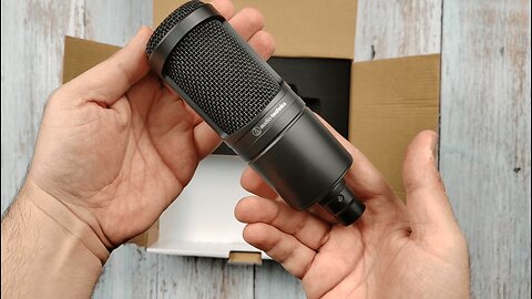 Audio Technica AT2020 Unboxing