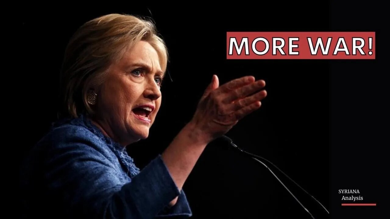 Hillary Clinton: we have to keep arming Ukraine!