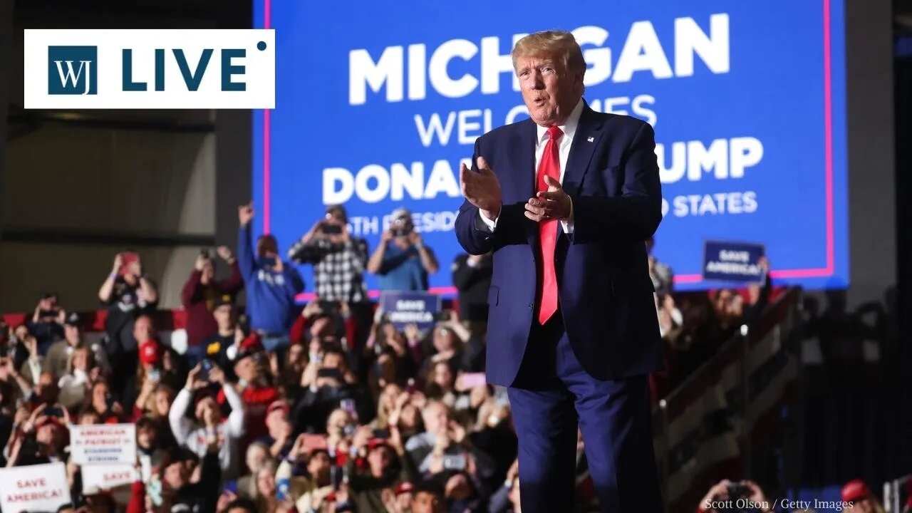 Trump-Endorsed Republican MI Gubernatorial Candidate Joins WJ Live